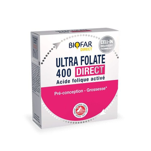 Biofar Direct Vitamins and Minerals Dietary Supplement for the Period Before and During Pregnancy 14 Sachets