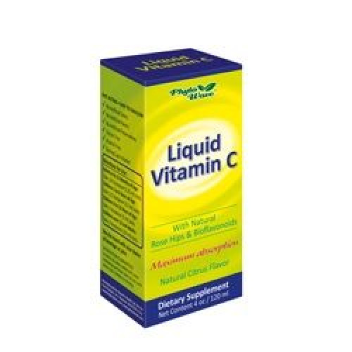 Phyto Wave Vitamin C for High Immunity Against Viruses and Infections 300 mg 4.06 fl oz (120 ml) Syrup
