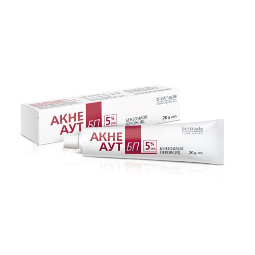 Biotrade Acne Out Benzoyl Peroxide 5% Gel for Acne 0.71 oz (20 g)