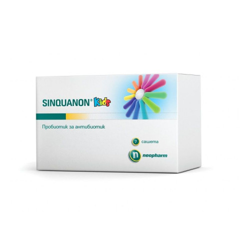 Neopharm Synquanon for Antibiotic Treatment for a Healthy Stomach for Children 7 Sachets