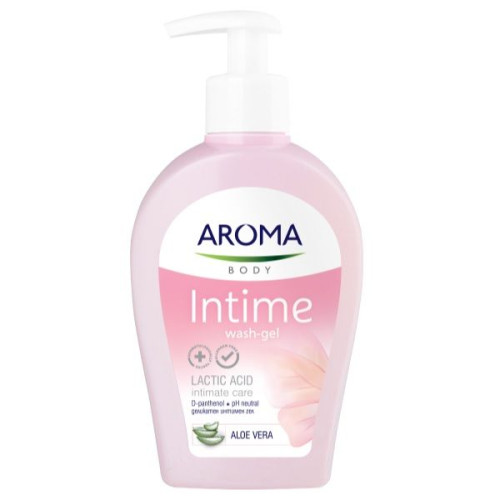 Aroma Body Intime Intimate Delicate Lotion with Chamomile and Lavender Clinically Tested 8.45 fl oz (250 ml)