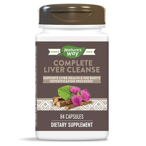 Nature's Way Liver Cleanse Natural Liver Detox 84 Capsules