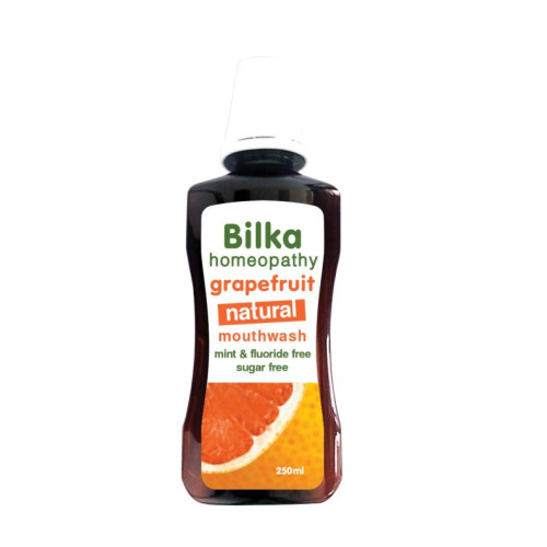 Bilka Homeopathic Refreshing Mouthwash with Grapefruit Flavor 8.45 fl oz (250 ml)
