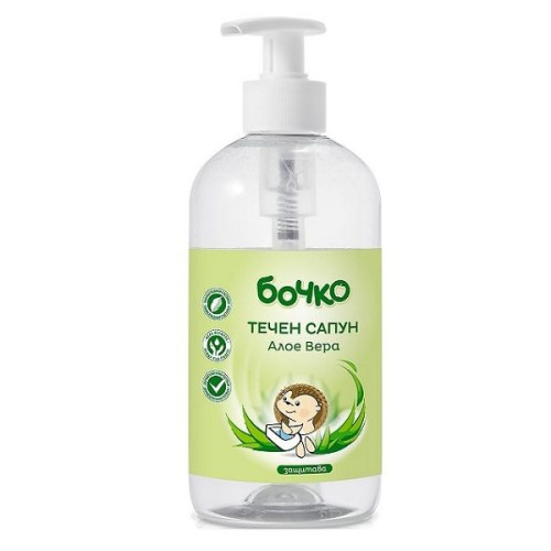 Bochko Cleansing Liquid Soap for Sensitive Skin with Aloe Vera 16.91 fl oz (500 ml)