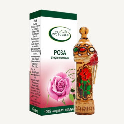 Rivana Natural Rosa Damascene Natural Rose Essential Oil 0.03 fl oz (1 ml)