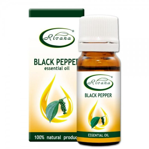 Rivana Essential Oil for Cellulite with Black Pepper 0.34 fl oz (10 ml)