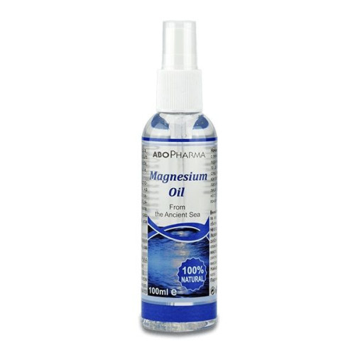 Abopharma Magnesium Oil for Muscle Pain and Cramps 3.38 fl oz (100 ml)