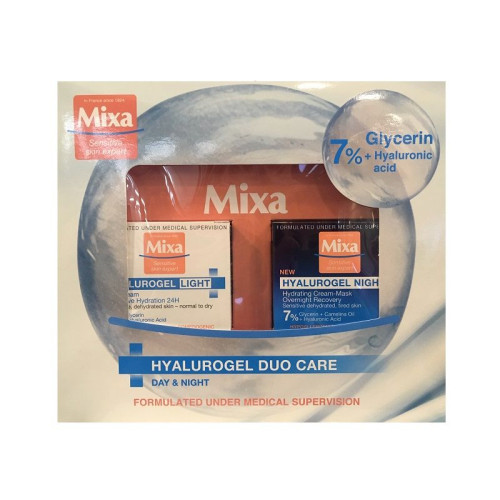 Mixa Hyalurogel Promo Set Mask + Light Face Care