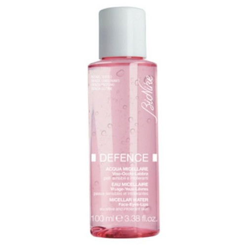 Bionike Defence Micellar Water for Removing Makeup from Eyes Face and Lips 3.38 fl oz (100 ml)