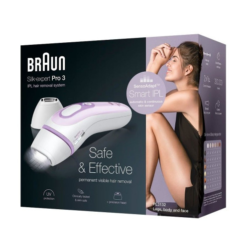 Braun PL3132 Photoepilator for Body and Face Hair Removal 1 pc