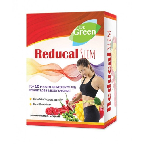 Dr. Green Reducal Slim for Burning Fat and Suppressing Appetite 30 Capsules