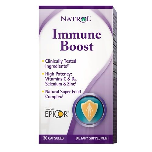Natrol Immune Boost Powerful Activator for the Immune System and High Immunity 30 Capsules