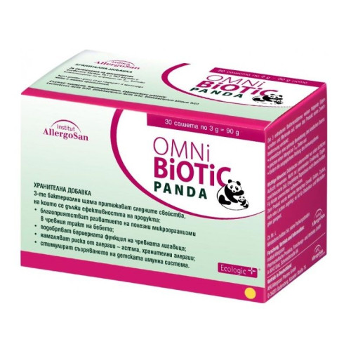 Omni Biotic Panda Effective Probiotic for Babies and Mothers for a Healthy Body 30 pcs 0.11 oz (3 g)