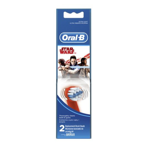 Oral-B Star Wars Replacement Heads for Children's Electric Toothbrush 2 pcs