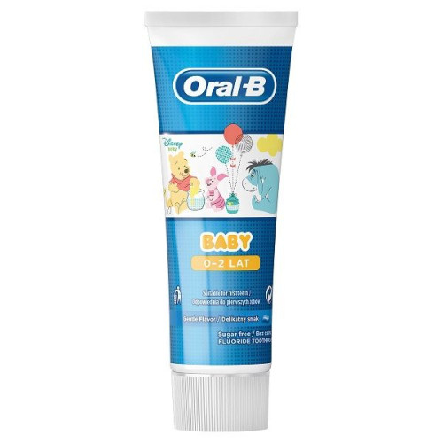 Oral-B Baby Children's Toothpaste 0-2 Years for Gentle Cleaning 2.54 fl oz (75 ml)