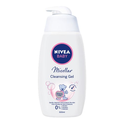 Nivea Baby Micellar Cleansing Gel 16.91 fl oz (500 ml)