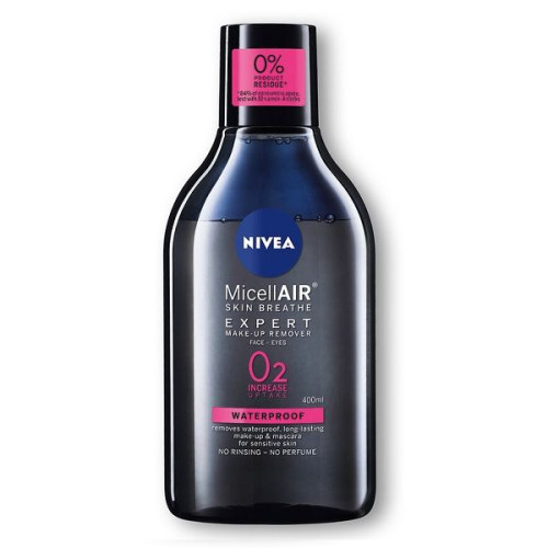 Nivea Micellar Make-Up Cleansing Water Waterproof Makeup Removal 13.53 fl oz (400 ml)