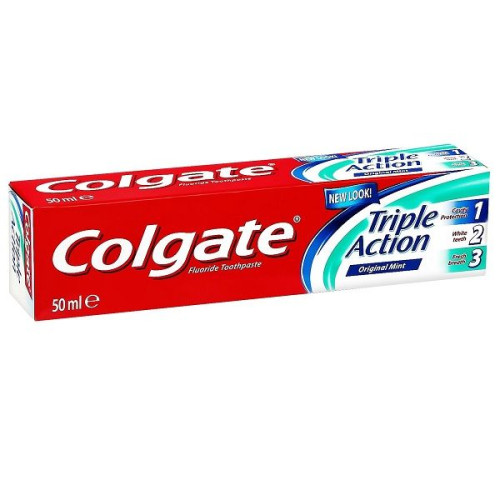 Colgate Triple Action Toothpaste 1.69 fl oz (50 ml)