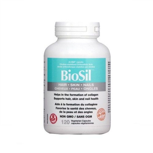 Biosil for Hair Skin and Nail Support 118 mg 120 Capsules