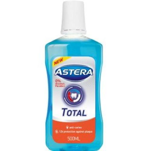 Astera Total Mouthwash for Cleaning and Protecting the Mouth 16.91 fl oz (500 ml)