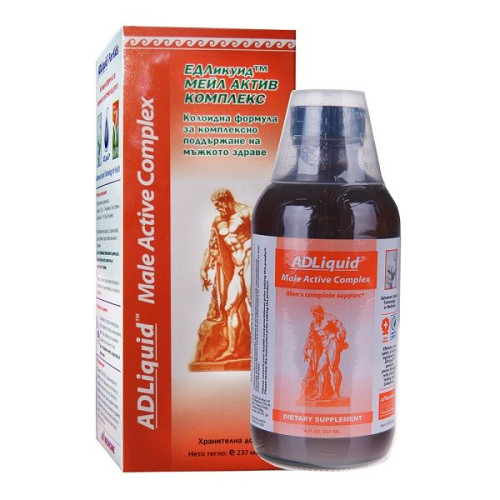 Ad Medicine ADLiquid Male Active Complex for Optimal Health Tone and Confidence in Men 8.01 fl oz (237 ml)