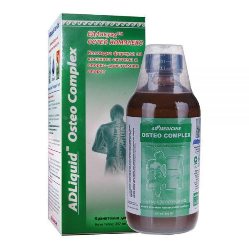 Ad Medicine ADLiquid Osteo Complex Calcium for Healthy Bones and Musculoskeletal System 8.01 fl oz (237 ml)