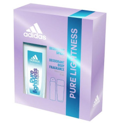 Adidas Pure Lightness Promo Set for Women Deodorant and Perfume Spray