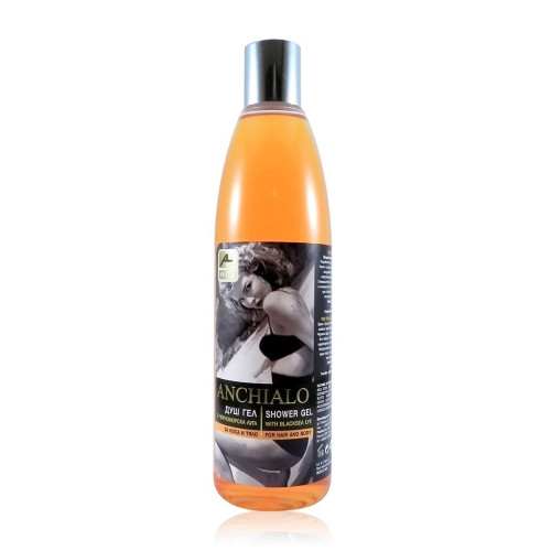 Anchialo Shower Gel for Hair and Body with Black Sea Seaweed 11.16 fl oz (330 ml)