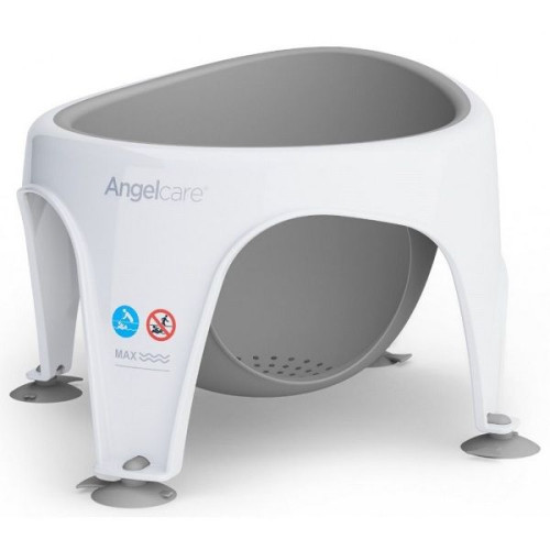 Angelcare Soft Bath Seat for Children from 6 to 10+ Months Gray