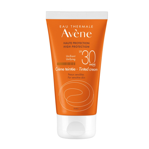 Avene Tinted Face Cream for Sensitive Skin and Face SPF 30 1.69 fl oz (50 ml)