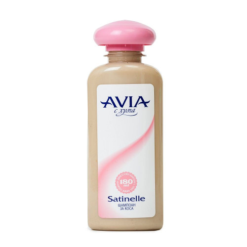 Avia Satinelle Shampoo with Clay for All Hair Types 6.09 fl oz (180 ml)