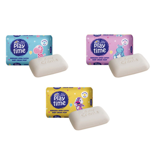 Baby Crema Play Time Baby Cream Soap 3.53 oz (100 g)