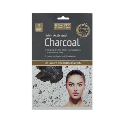 Beauty Formulas Charcoal Detoxifying Face Mask with Activated Charcoal 1 pc
