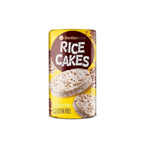 Benlian Food Rice Snacks with Flax and Sunflower Seeds 3.53 oz (100 g)