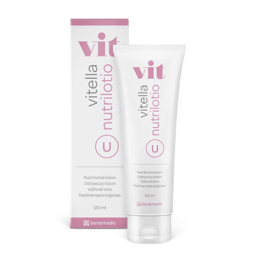 Benemedo Vitella Nutrilotion Soothing and Nourishing Lotion with a Gentle Formula for Dry and Atopic Skin 4.06 fl oz (120 ml)