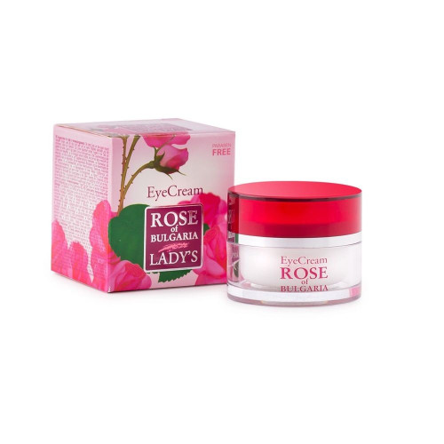Bio Fresh Rose Anti-Wrinkle Eye Cream with Natural Rose Water 0.85 fl oz (25 ml)
