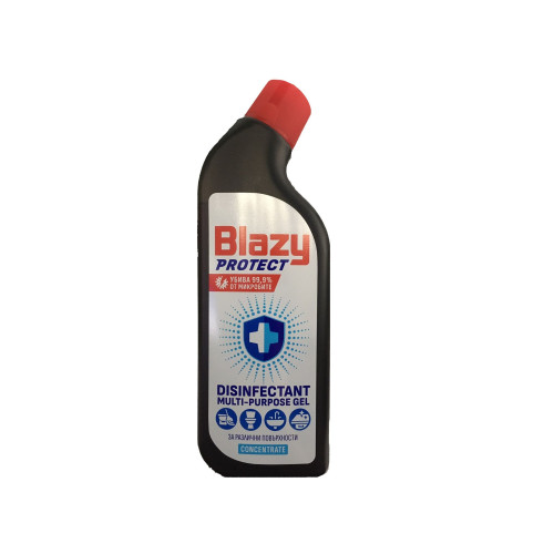 Blazy Protect Multifunctional Gel for Cleaning and Disinfecting Surfaces 25.36 fl oz (750 ml)