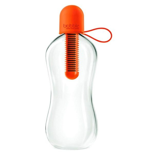Bobble Water Bottle with Activated Carbon Filter 18.6 fl oz (550 ml) Orange