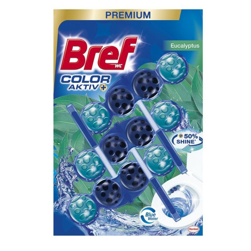 Bref Color Active Eucalyptus Solid Toilet Block 3 1.76 oz (50 g)