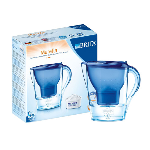 Brita Marella Cool Water Filter Jug Blue 81.15 fl oz (2.4 L)