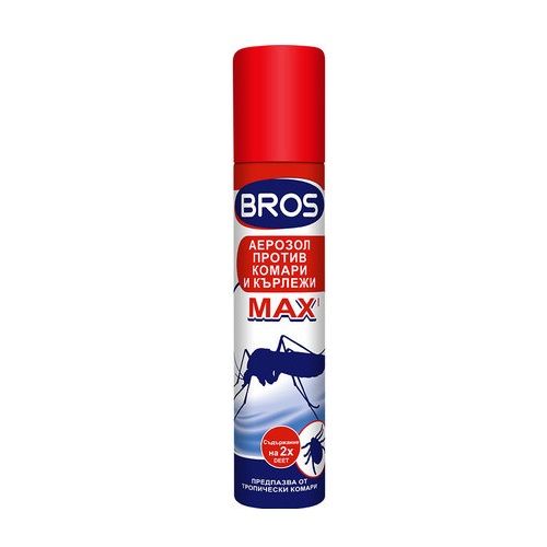 Bros Max Aerosol Against Mosquitoes and Ticks 3.04 fl oz (90 ml)