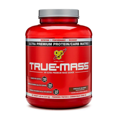 BSN True-Mass for Muscle Mass Chocolate Milk Shake 5.82 lb (2640 g)