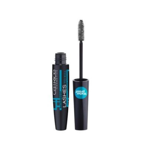 Catric Lashes to Kill Waterproof Mascara Black