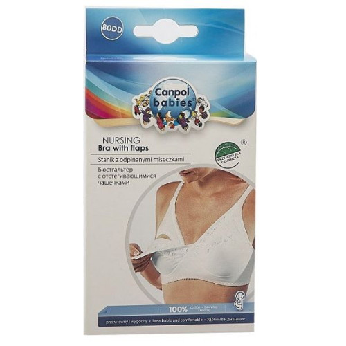 Canpol Babies Nursing Bra with Removable Cups - Size 80DD