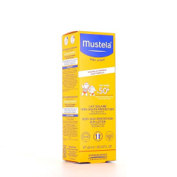 Mustela Gentle Sunscreen Lotion for Babies and Children with Sensitive Skin SPF 50+ 1.35 fl oz (40 ml)
