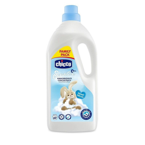 Chicco Fabric Softener for Sensitive Skin Sweet Talc 50.72 fl oz (1500 ml)