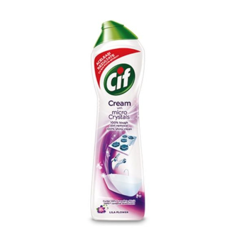 Cif Cream with Micro Crystals Flower Surface Cleaning Cream 16.91 fl oz (500 ml)