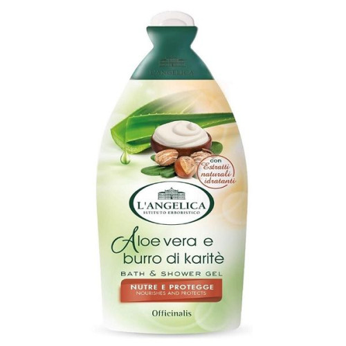 Langelica Officinalis Nourishing Shower Gel and Bath Foam with Aloe Vera and Shea Butter 16.91 fl oz (500 ml)