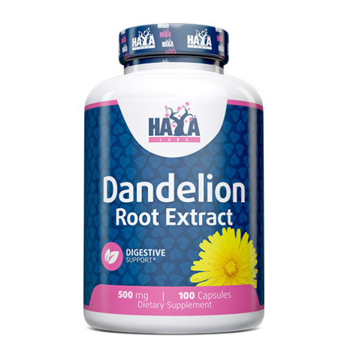 Haya Labs Dandelion Root Extract (2% Flavonoids) 500 mg 100 Capsules