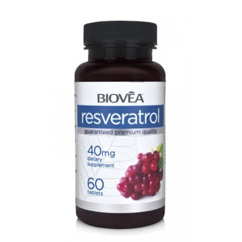 Biovea Resveratrol 40mg 60 Capsules